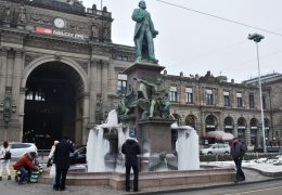Estación de trenes de Zurich en Invierno - PH: Daniela Coccorullo