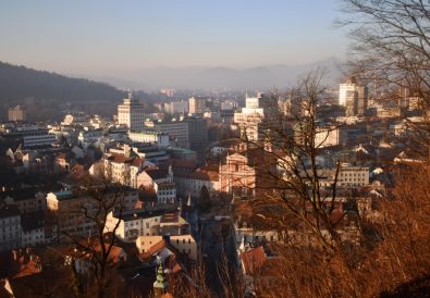 Vista de la ciudad desde el Castillo de Liubliana - PH: Daniela Coccorullo