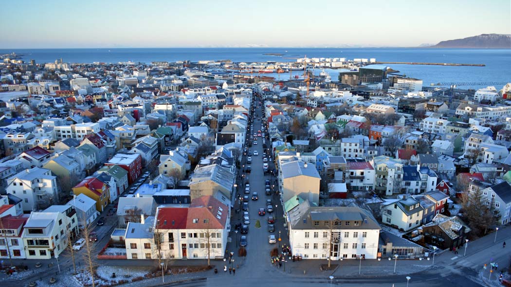 Reykjavik desde Hallgrímskirkja - PH: Daniela Coccorullo